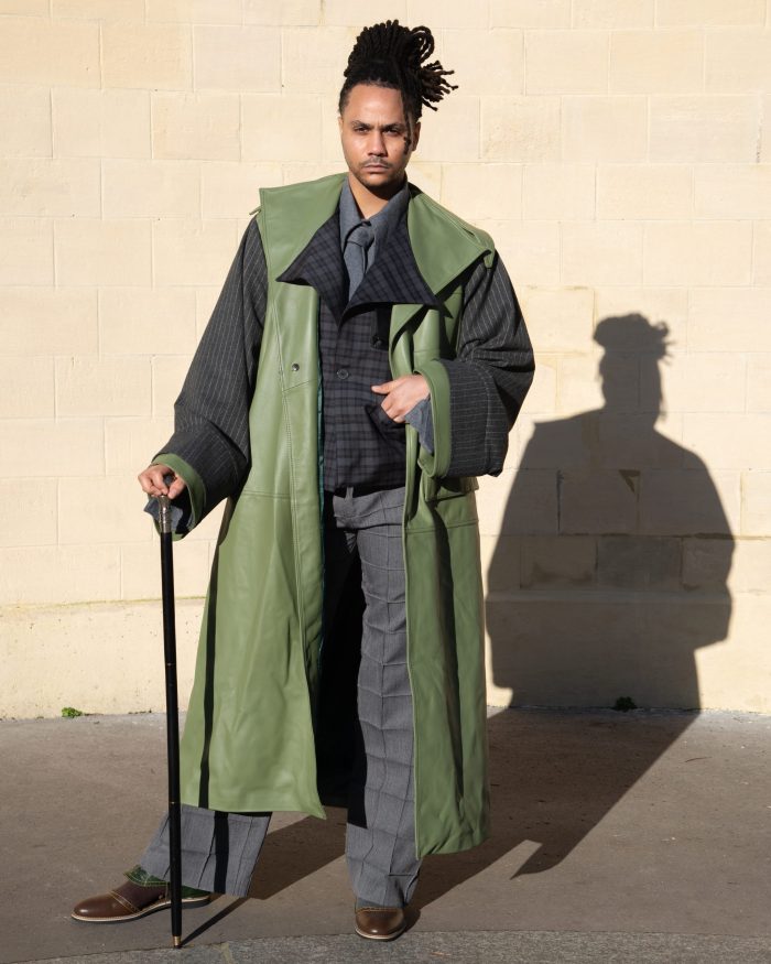 The Exaggerated Leather Coat - Image 1