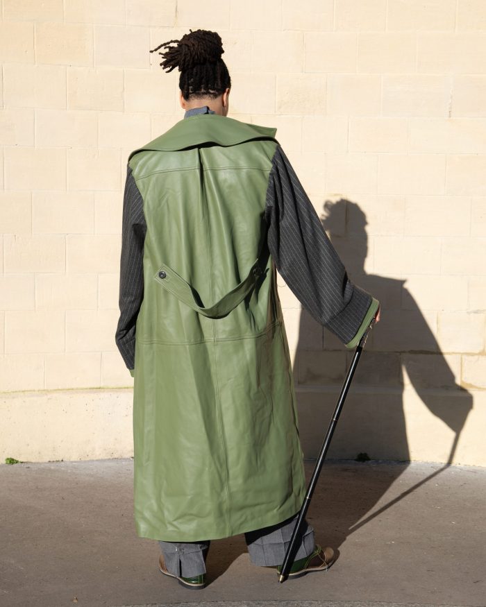 The Exaggerated Leather Coat - Image 6