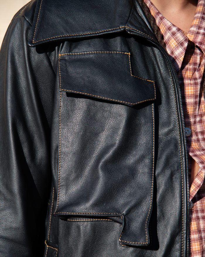 Syncopation Leather Jacket - Image 6