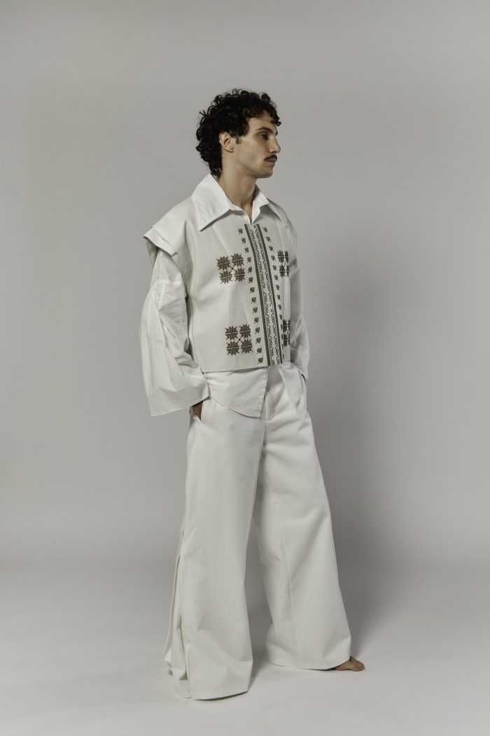 Folded Path Trousers - Image 10