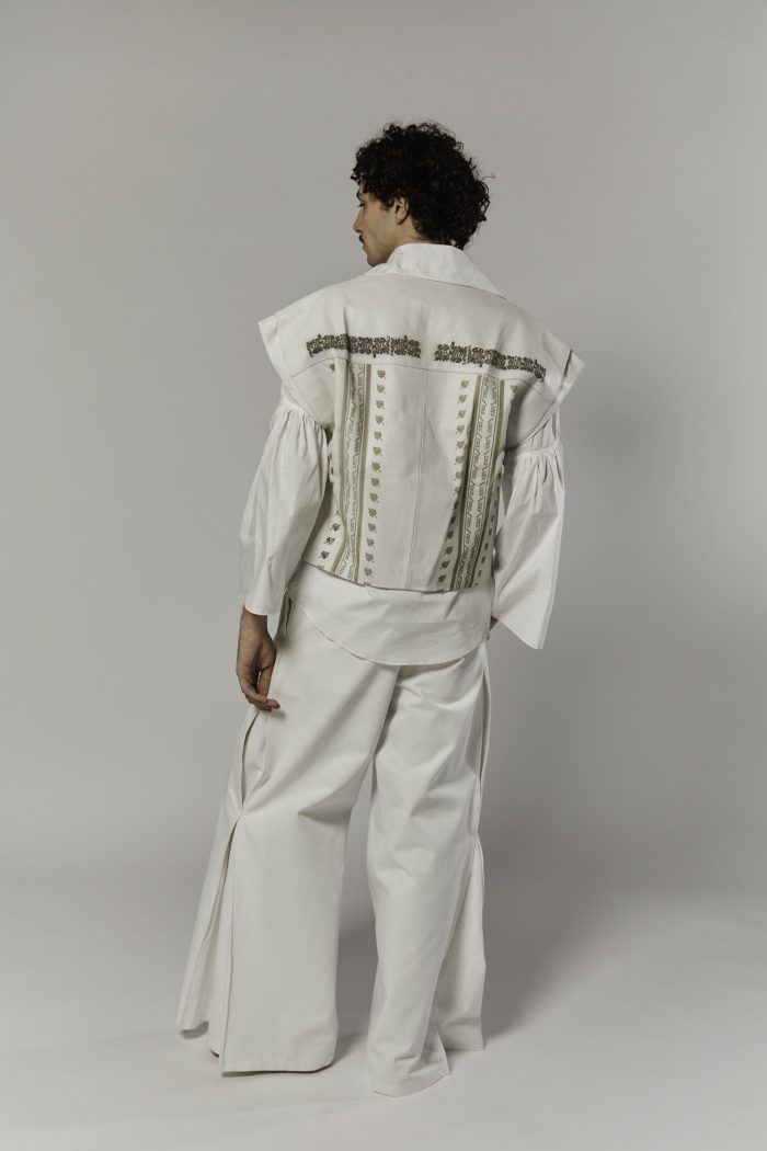 Folded Path Trousers - Image 12